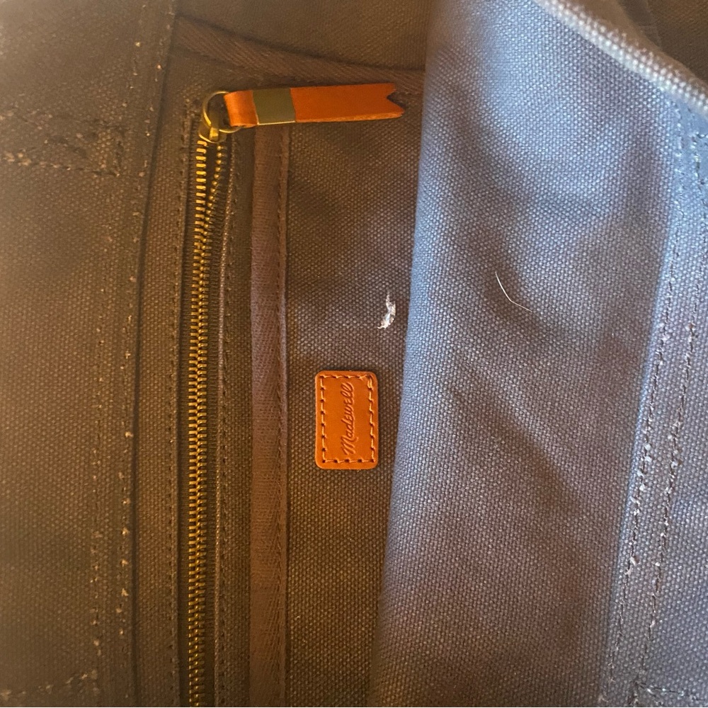 Madewell canvas tote bag